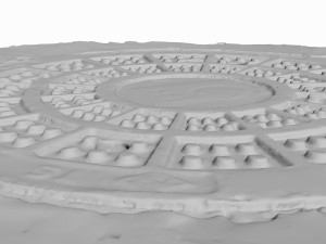 manhole cover 3D Model