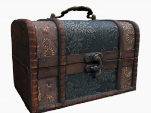 antique chest 3Dモデル