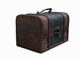 antique chest 3Dモデル