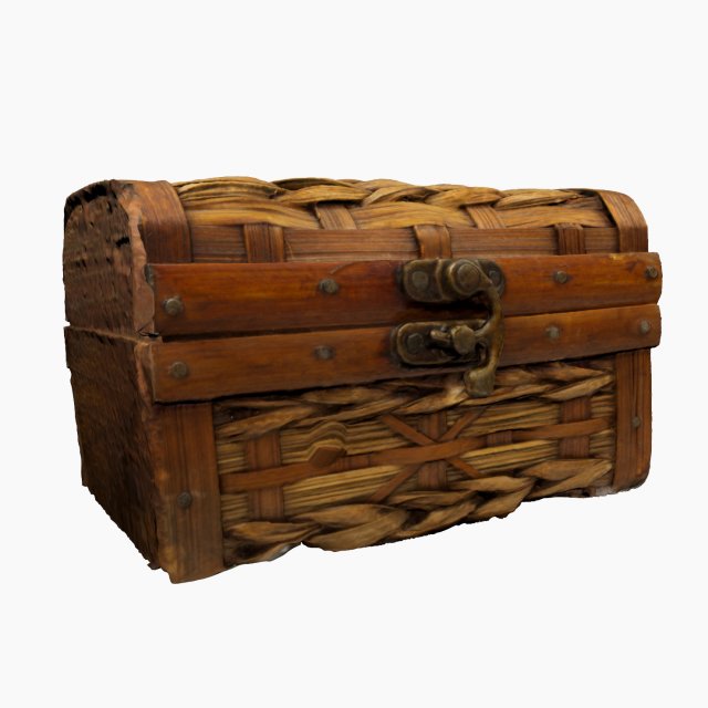 antique chest Model 3D .c4d .max .obj .3ds .fbx .stl .blend 