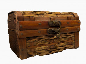 antique chest 3Dモデル