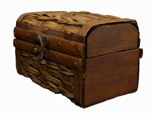antique chest Model 3D