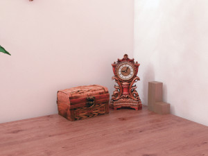 antique chest 3D Model