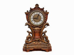 antique clock Modello 3D