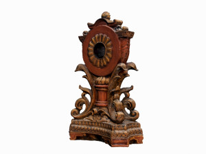 antique clock Modello 3D