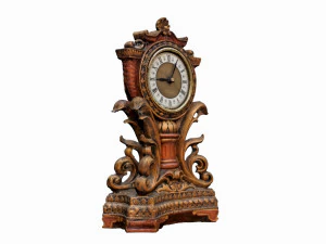 antique clock 3D Model
