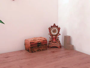 antique clock 3D Model