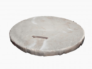concrete cover 3Dモデル