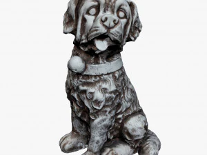 dog statue 3D Model