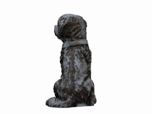 dog statue 3D Model