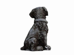dog statue 3D Model