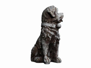 dog statue 3D Model
