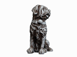 dog statue 3D 모델