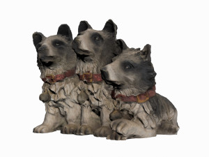 dog statue 3D Model