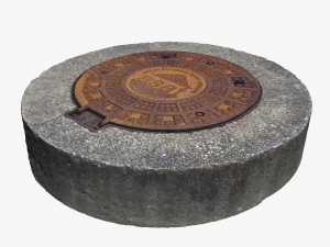 couvercle de trou d'homme Modèle 3D