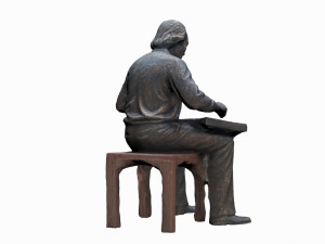 musician statue 3Dモデル