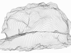 mossy rock Modelo 3D