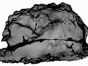 mossy rock Modelo 3D