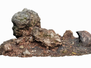 rocky area 3D Modell