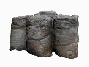 sack of concrete 3D 模型