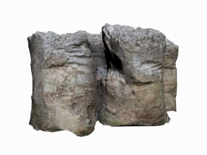 sack of concrete 3D 模型
