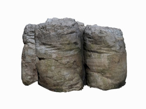 sack of concrete 3D 模型