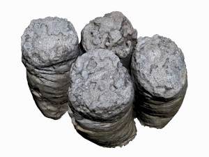 sack of concrete 3D 模型