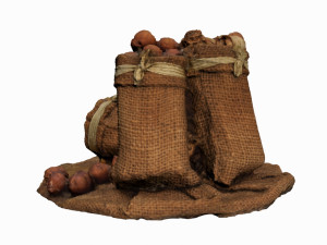 sack of nuts 3D Model