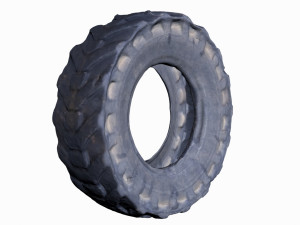 truck tire Model 3D