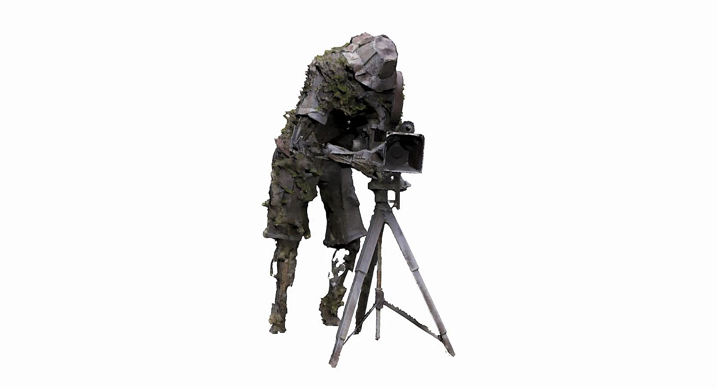 iron cameraman 3D Model .c4d .max .obj .3ds .fbx .stl .blend
