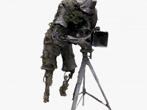 iron cameraman 3D Model