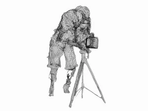 iron cameraman 3D Model