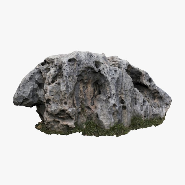 rock Modelo 3D .c4d .max .obj .3ds .fbx .stl .blend 