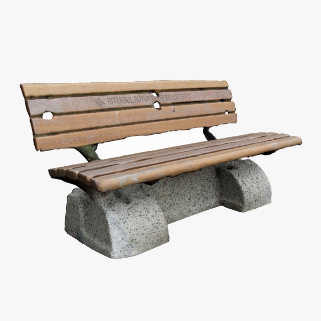 bench Modello 3D .c4d .max .obj .3ds .fbx .stl .blend 