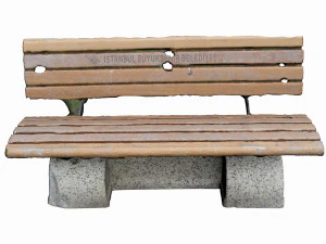 лавка 3D Модель