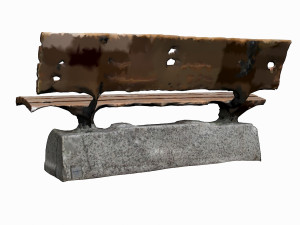 bench Modello 3D