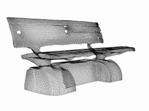 bench Modello 3D