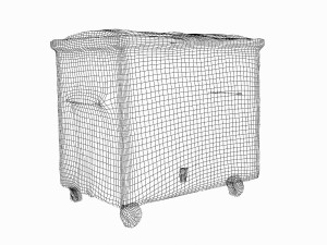 garbage container Modello 3D