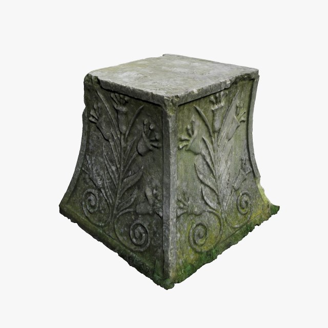 medieval stone 3D Model .c4d .max .obj .3ds .fbx .stl .blend 