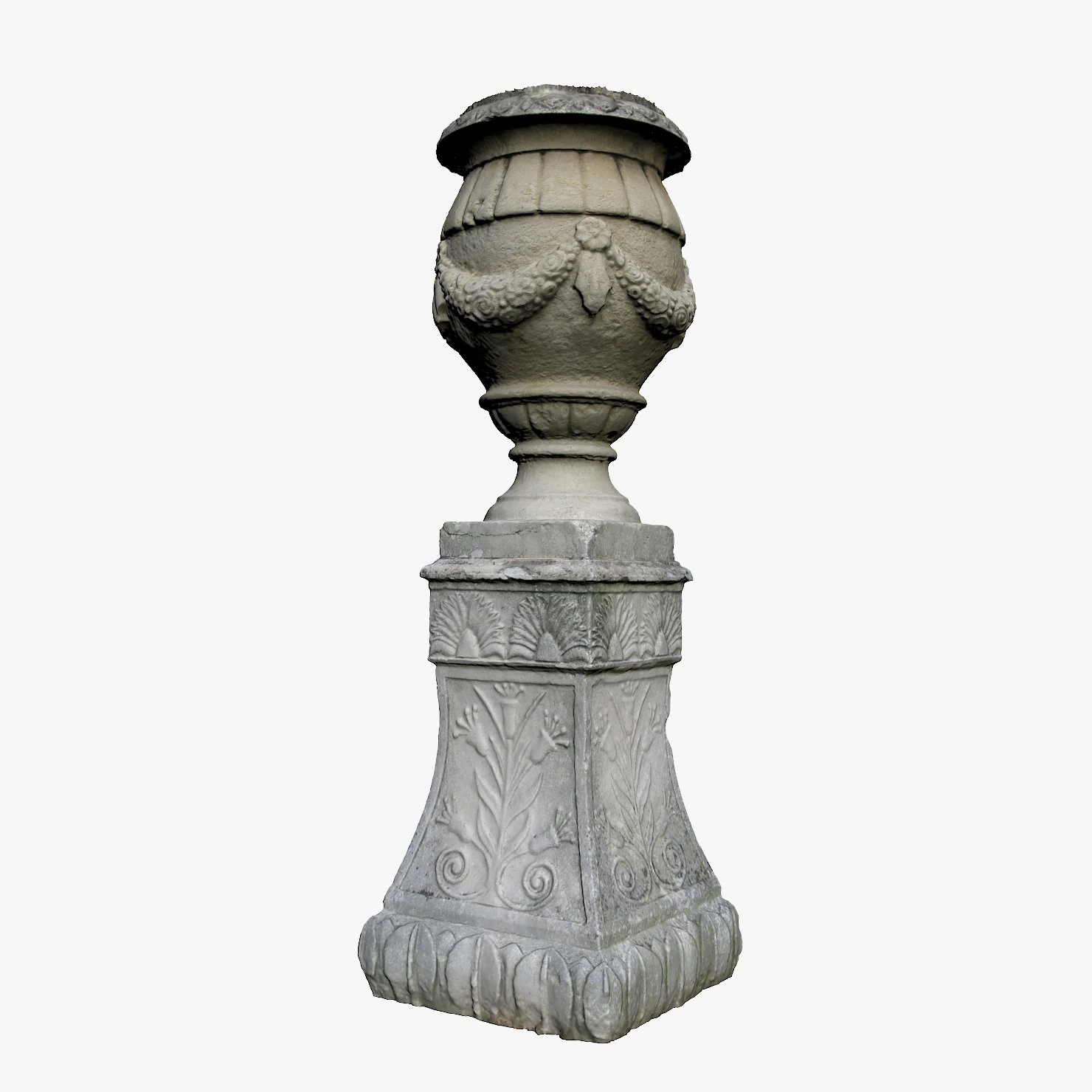 medieval vase 3D Model .c4d .max .obj .3ds .fbx .stl .blend 