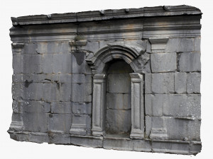 medieval wall Model 3D