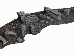 rocky ground Modelo 3D