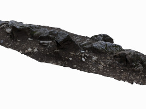 rocky ground Modelo 3D