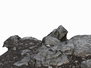rocky ground Modelo 3D
