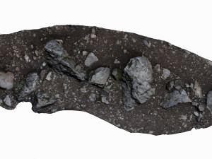 rocky ground Modelo 3D