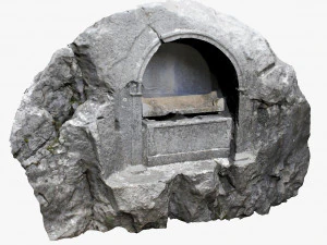 каменная гробница 3D Модель