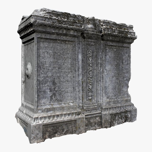 tombstone 3D 모델 .c4d .max .obj .3ds .fbx .stl .blend 