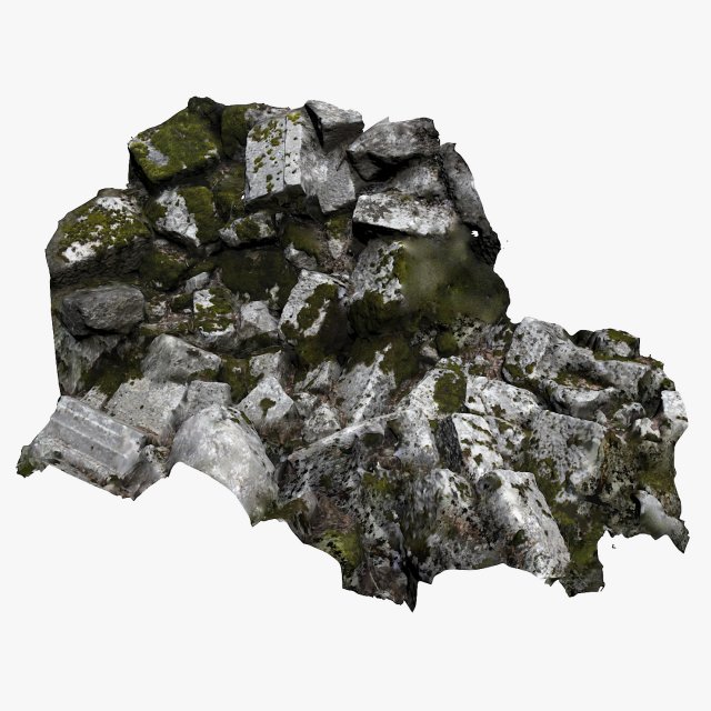 ancient ruin Modelo 3D .c4d .max .obj .3ds .fbx .stl .blend 