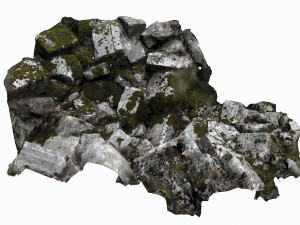 ancient ruin Modelo 3D