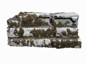 ancient stone staircase 3D Модель